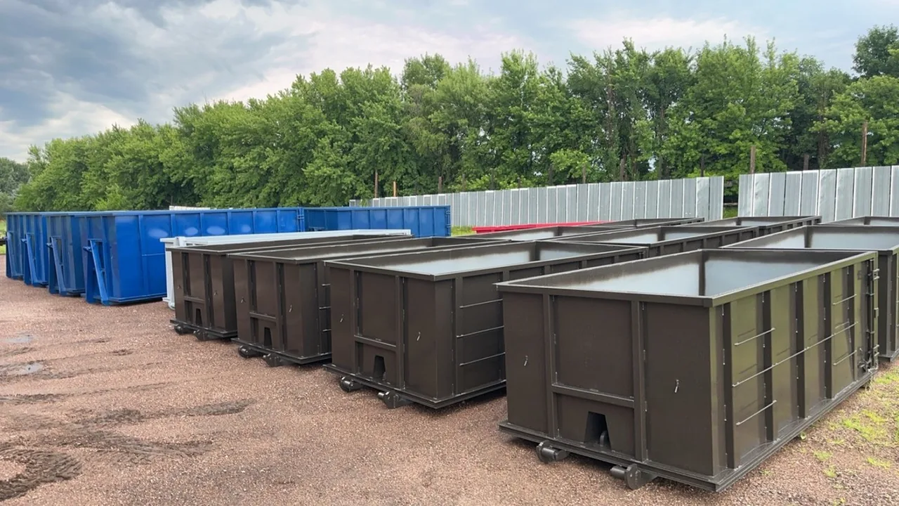 Roll-off dumpster rental