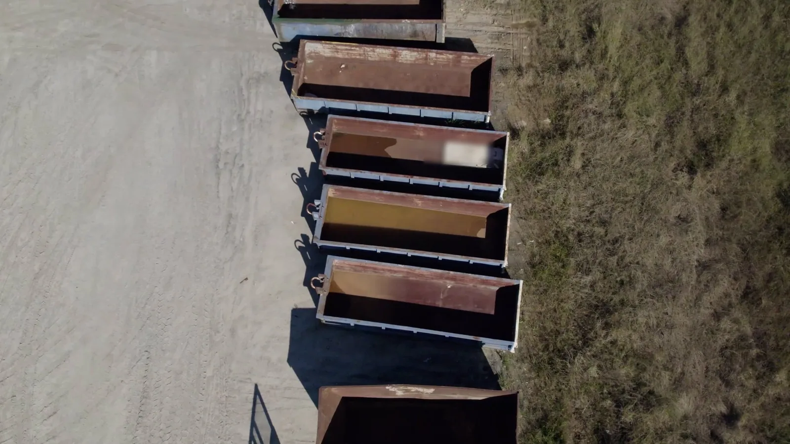 Roll-off dumpster rental